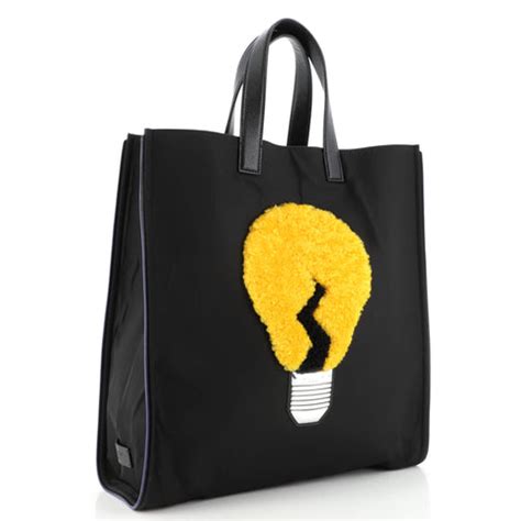 fendi light bulb tote|farfetch fendi bag.